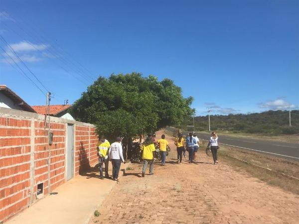 Secretaria de saúde realiza mutirão de limpeza na cidade de Santo Inácio - Imagem 3