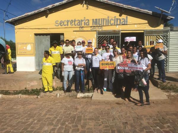 Secretaria de saúde realiza mutirão de limpeza na cidade de Santo Inácio - Imagem 2