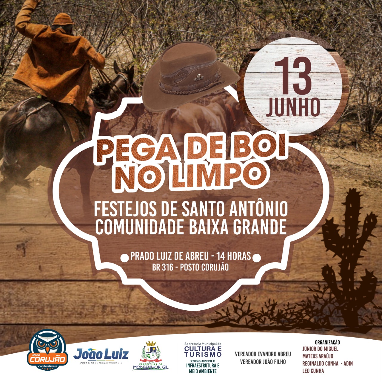 Pega de Boi reúne Vaquerama e amigos em Prado na comunidade Baixa Grande  - Imagem 2