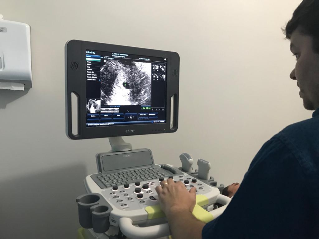 Prefeito de Ipiranga Dr. José Maria Inaugura Sala de exames de ultrassonografia na Secretaria Municipal de Saúde. - Imagem 1