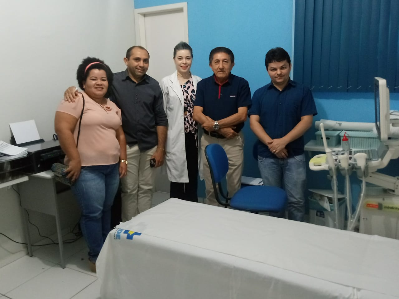 Prefeito de Ipiranga Dr. José Maria Inaugura Sala de exames de ultrassonografia na Secretaria Municipal de Saúde. - Imagem 3