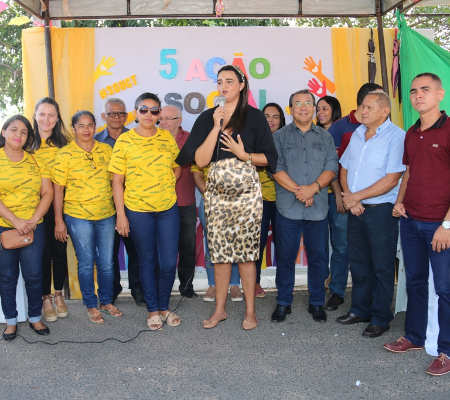 Centenas de pessoas são beneficiadas com o 5º Mutirão SAS em Ação