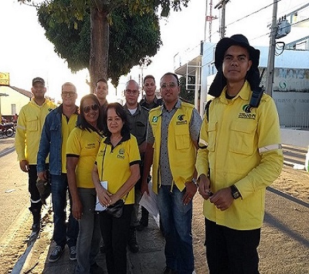 STRANS realiza campanha em parceria com Escola do DETRAN e Polícia Militar 