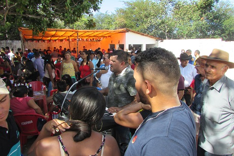 Festejo em São João da Serra (Foto: Cosme Cardoso)