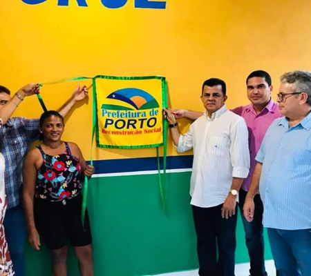 Prefeitura de Porto inaugura escola no povoado Banca de Areia