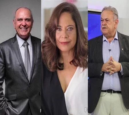 Entrando na onda: Veja apresentadores da TVMN com “filtro de idoso”