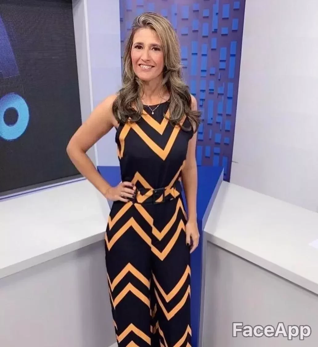 Entrando na onda: Veja apresentadores da TVMN com "filtro de idoso" - imagem 760