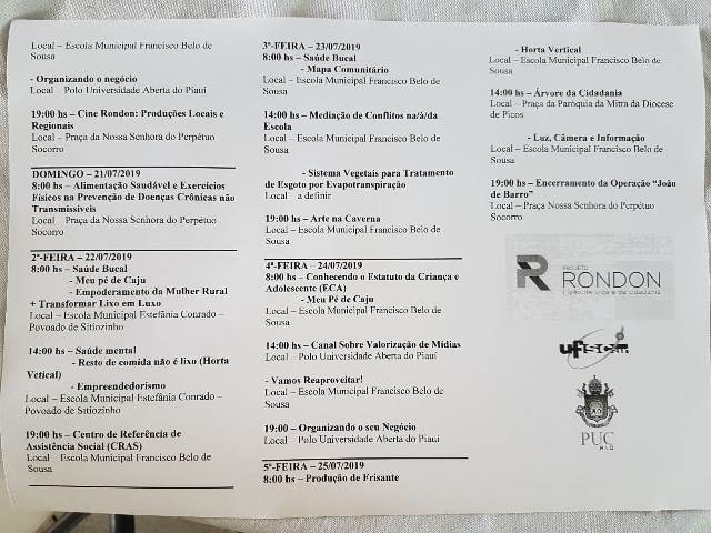 Projeto Rondon está realizando Operação João de Barro em Dom Expedito Lopes - Imagem 6