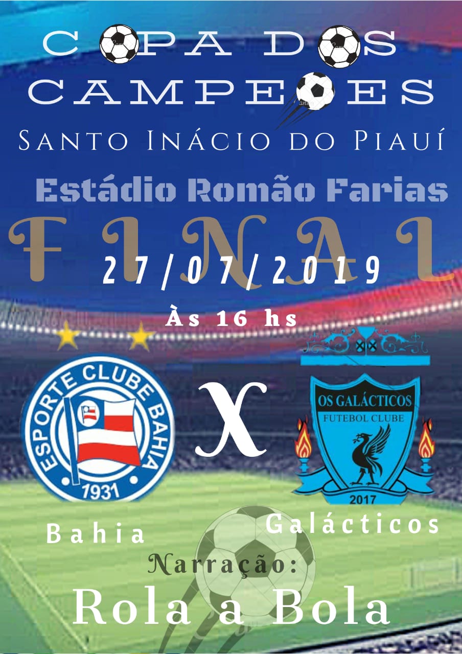 Final da copa dos campões da região de Santo Inácio acontecerá no próximo sábado 27 - Imagem 1