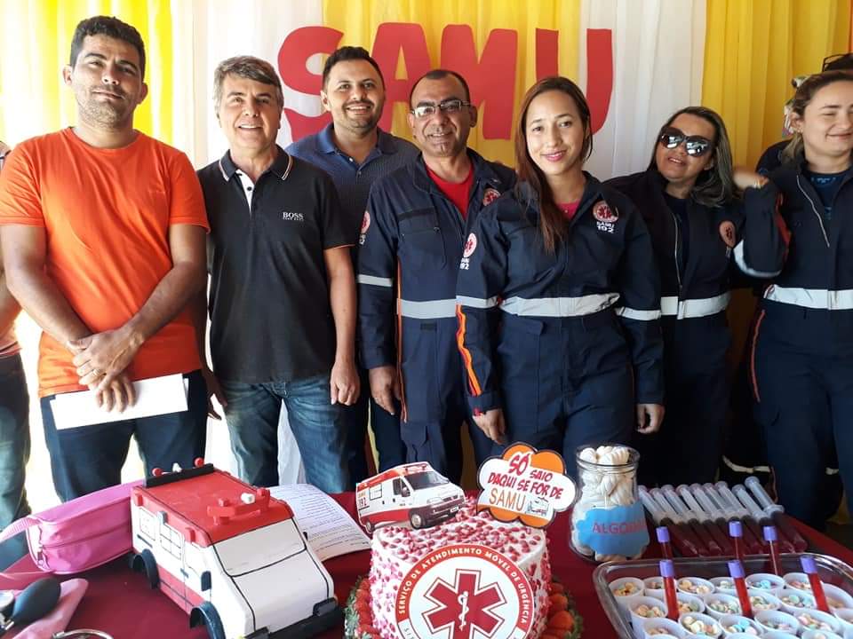 Prefeito João Luiz participa de comemoração de 03 anos de relevantes serviços do SAMU - Imagem 1