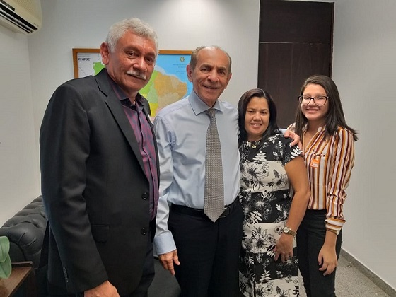 Prefeito Manoel Lázaro participa de audiências nos gabinetes parlamentares em Brasília  