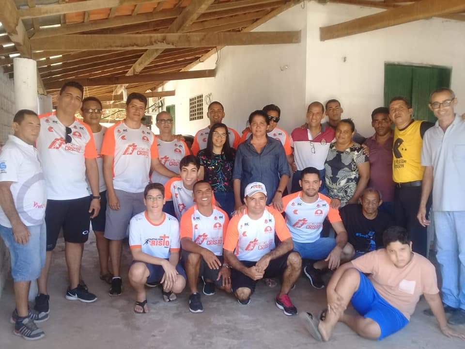 Prefeito João Luiz recebe os atletas dos jogos das Igrejas Evangélicas  - Imagem 1