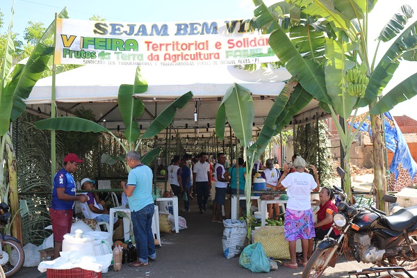 Prefeito participou da Feira da Agricultura Familiar em Miguel Alves  - Imagem 1