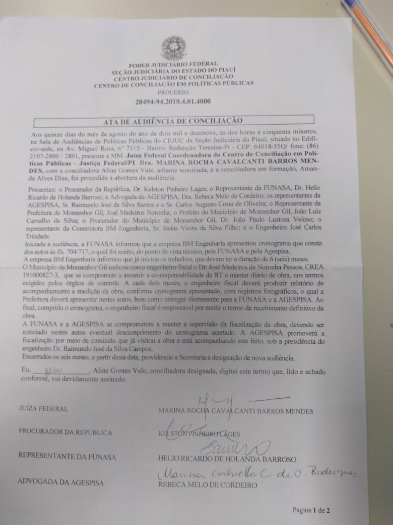 Prefeito João Luiz consegue na justiça à retomada das obras do esgoto sanitário do município - Imagem 3