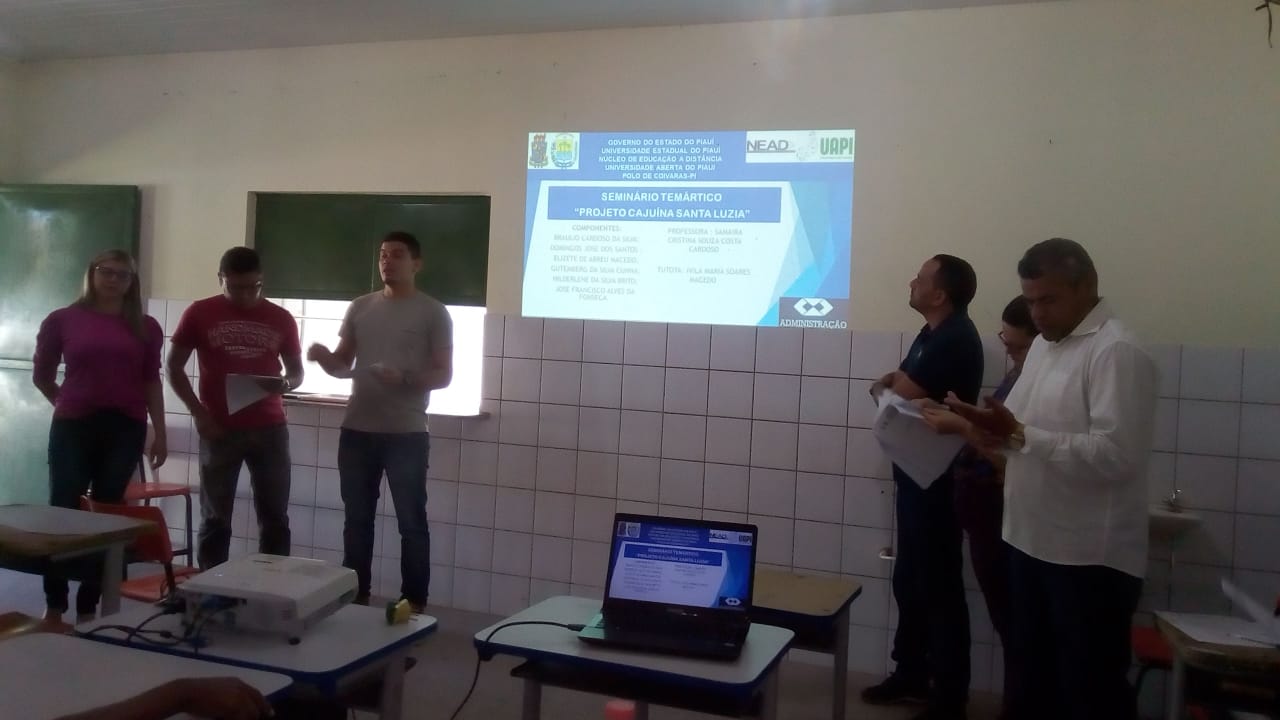 UAPI de Coivaras: Alunos de Bacharelado em Administração realizam Seminário Temático sobre ideia empreendedora - Imagem 7