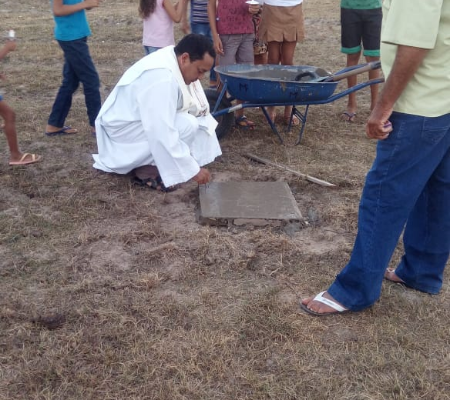 Festejos do Buriti do Padre marca lançamento da Pedra Fundamental de construção da Capela