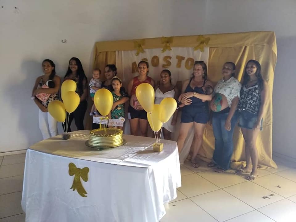 Secretária de saúde de Santo Inácio  realiza  semana do aleitamento materno 