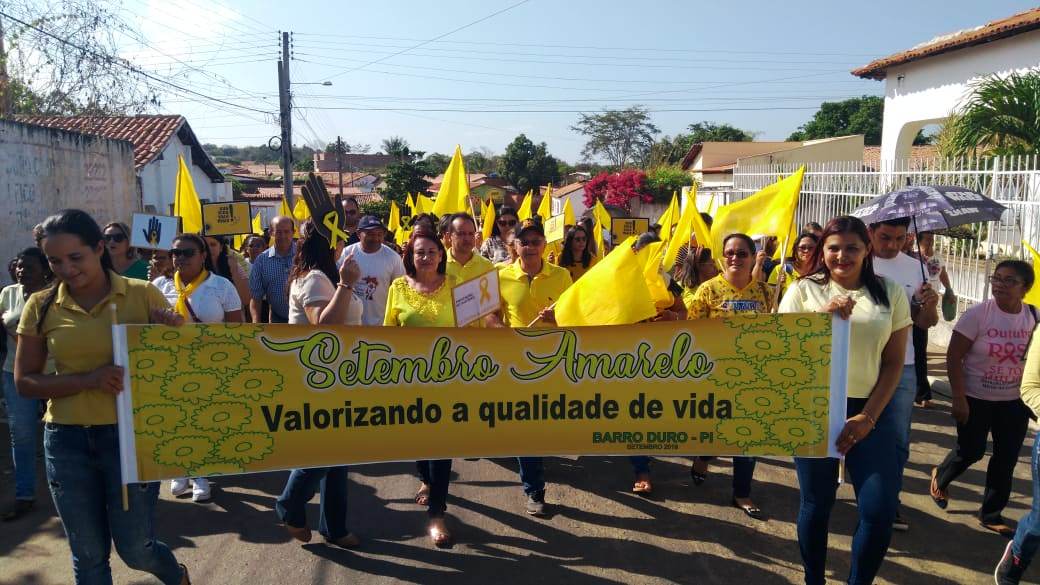 Prefeitura de Barro Duro realiza caminhada pela vida, no Setembro Amarelo - Imagem 5