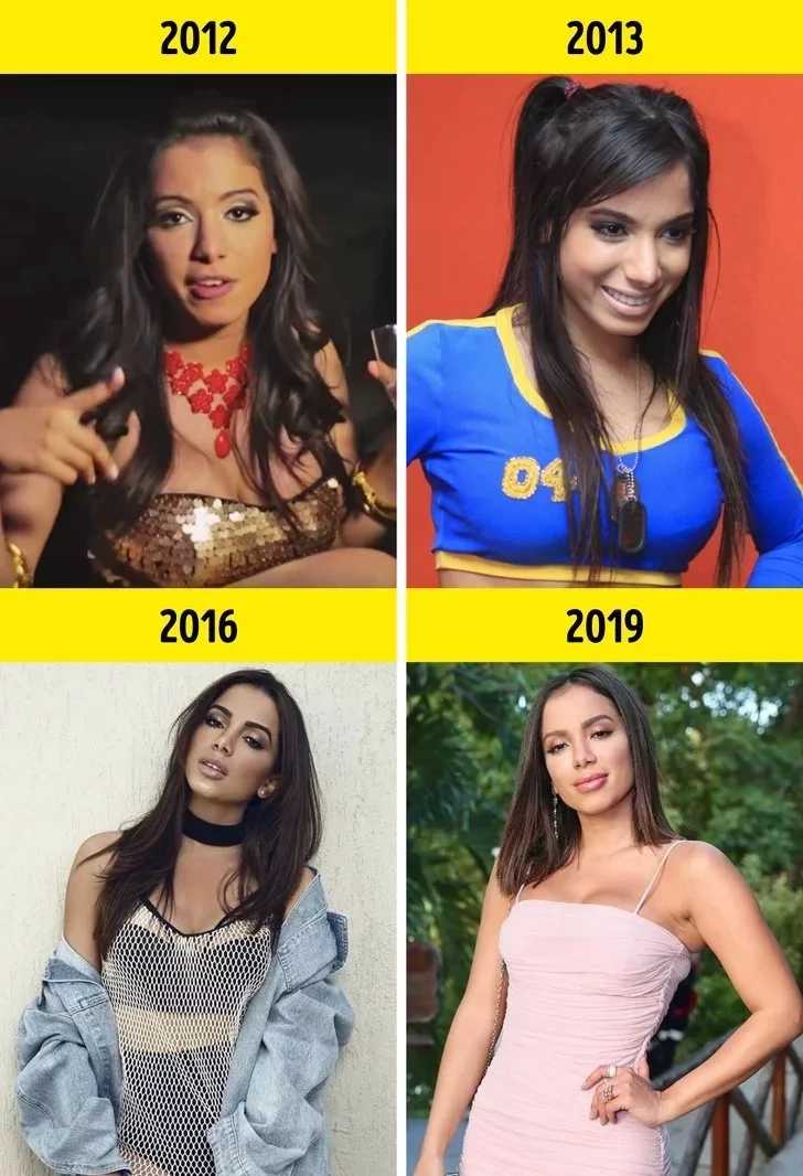 Veja a mudança na aparência de 15 cantoras nacionais ao longo dos anos - imagem 5763