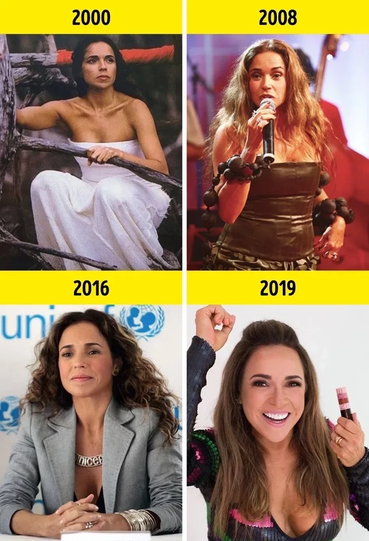 Veja a mudança na aparência de 15 cantoras nacionais ao longo dos anos - imagem 5766