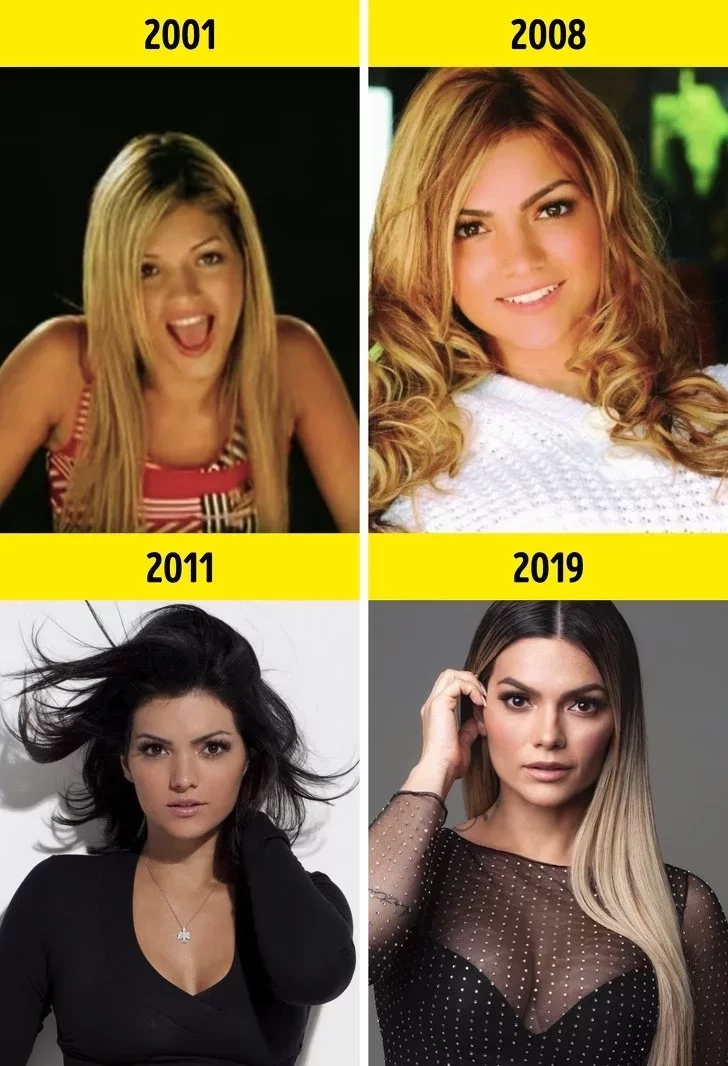 Veja a mudança na aparência de 15 cantoras nacionais ao longo dos anos - imagem 5762