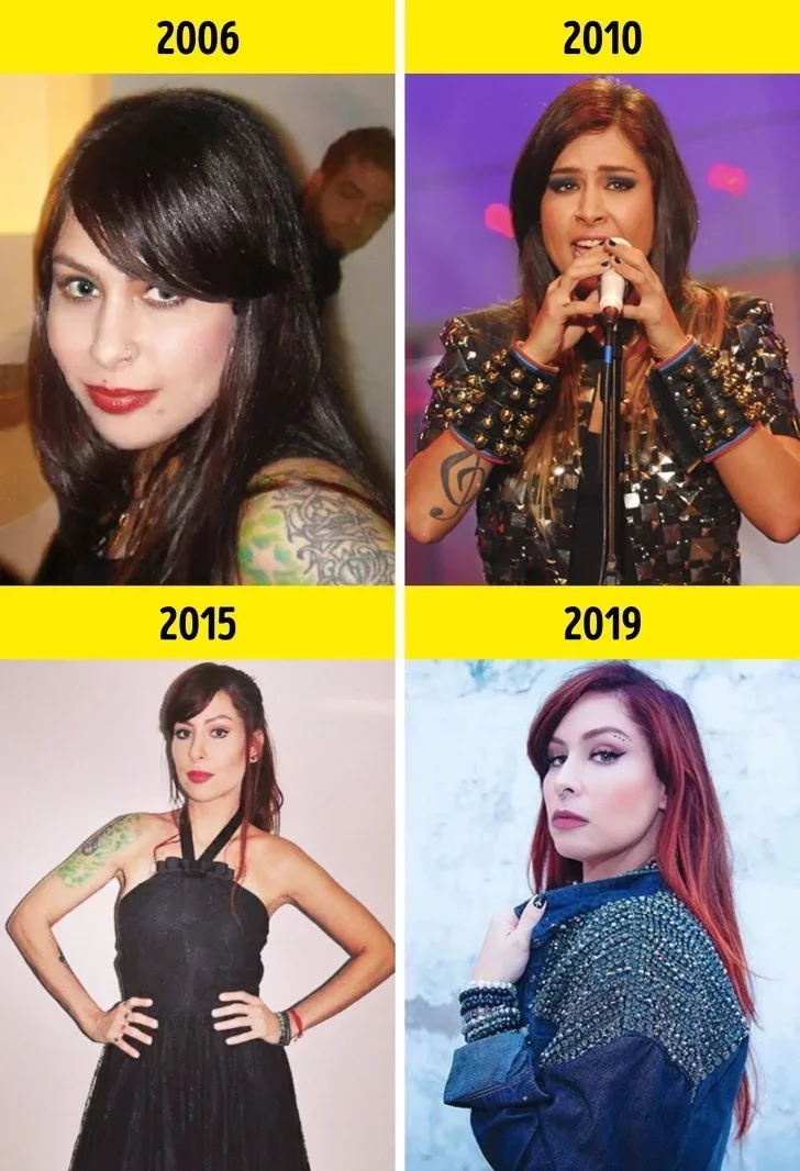 Veja a mudança na aparência de 15 cantoras nacionais ao longo dos anos - imagem 5771