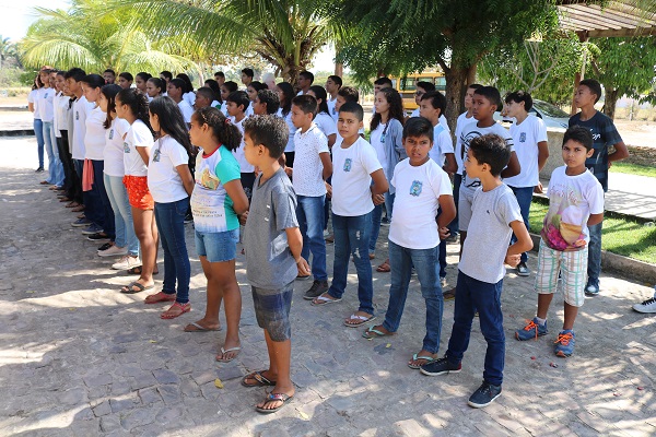 Alunos do Pelotão Mirim tiveram oficina com Esquadrão de Polícia Montada  - Imagem 2