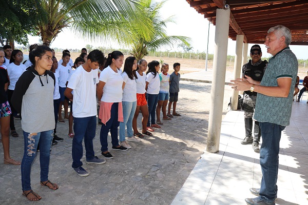 Alunos do Pelotão Mirim tiveram oficina com Esquadrão de Polícia Montada  - Imagem 6