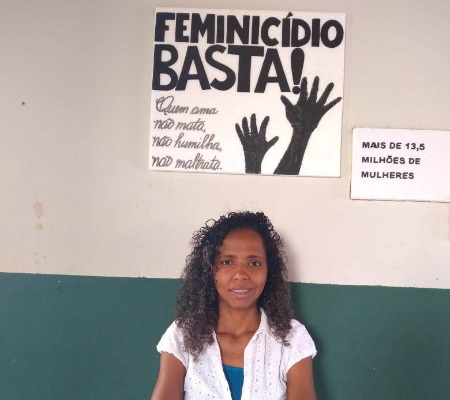 Professora de Água Branca é destaque em premiação nacional com projeto sobre o feminicídio