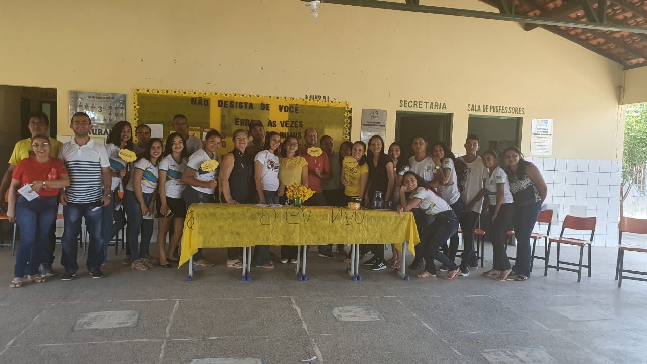Dia “D” do Setembro Amarelo marca atividades do mês de prevenção ao suicídio na Escola Estadual de Coivaras - Imagem 1