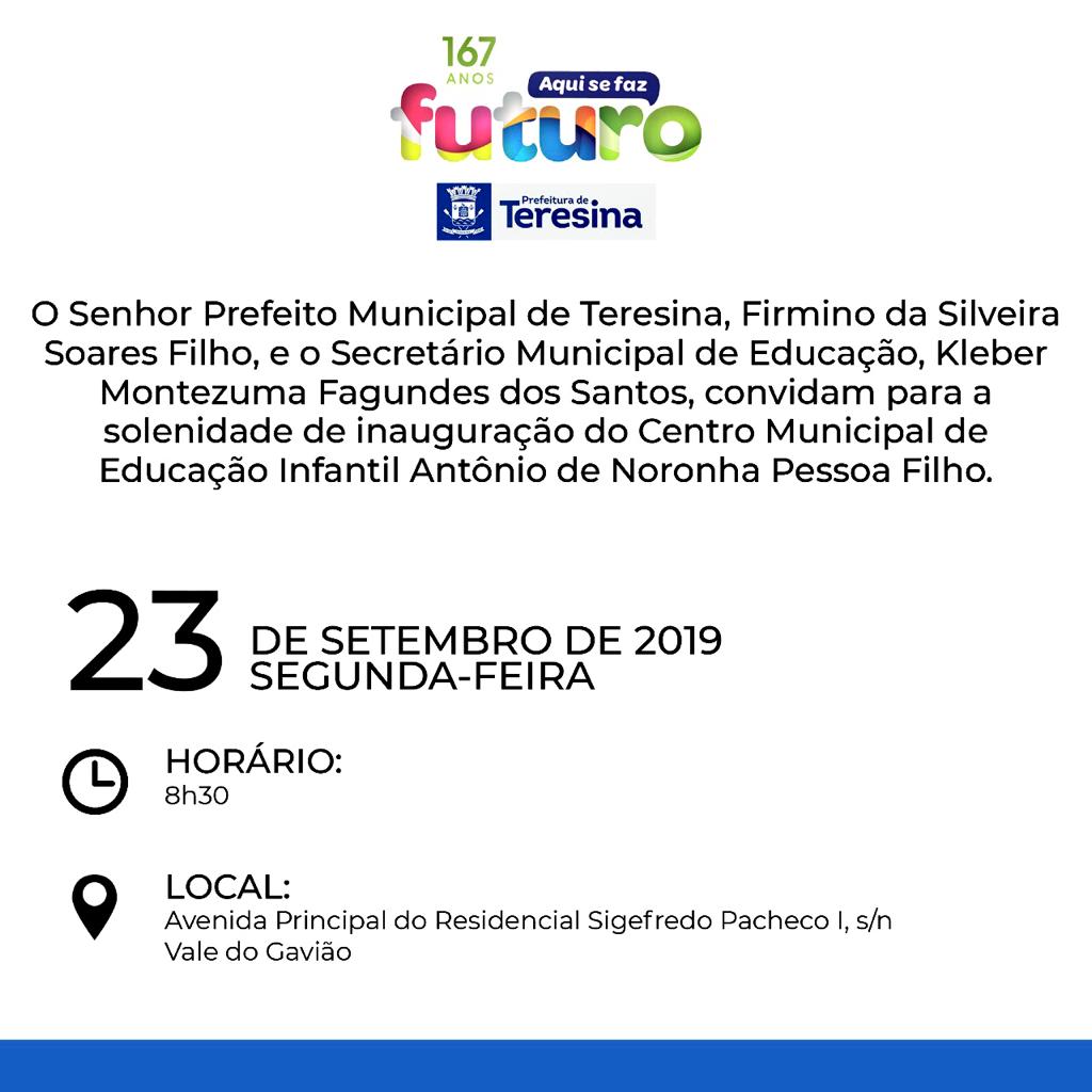 Interligando Monsenhor Gil com Teresina em torno da homenagem à Noronha Filho  - Imagem 3