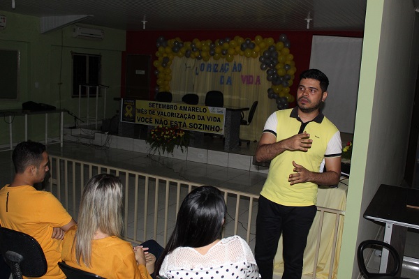 Servidores da saúde participam de palestra sobre o setembro amarelo  - Imagem 12