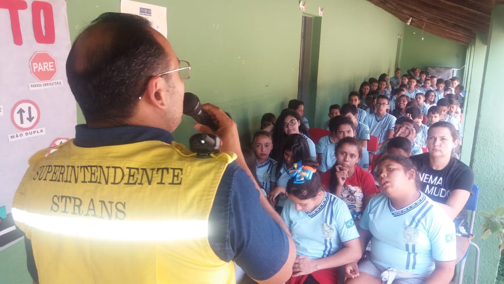 STRANS de Pedro II realiza palestra educativa para segurança no transito  - Imagem 6