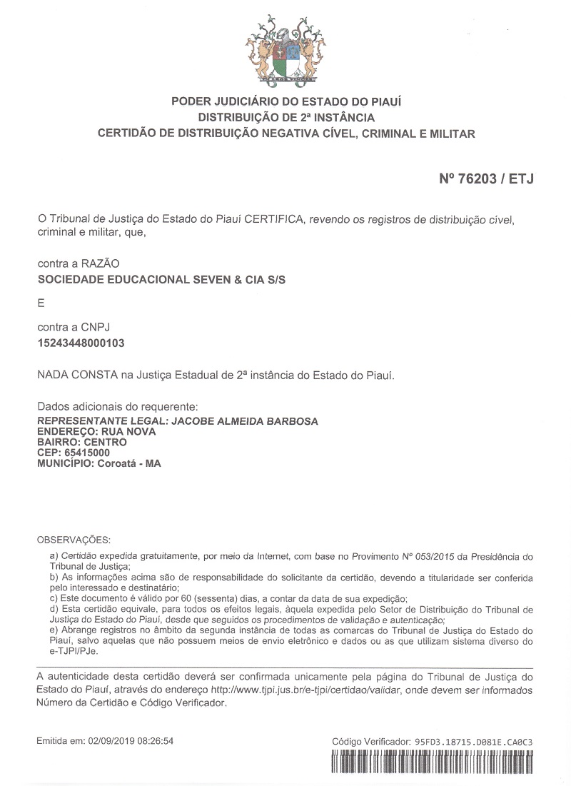 Errata: Dono da Faculdade SEVEN esclarece informações relacionadas a instituição  - Imagem 8