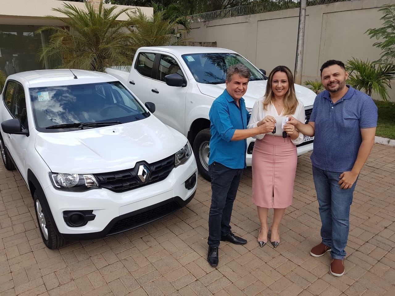 Prefeito João Luiz reforça frota de novos veículos a serviço da população de Monsenhor Gil 