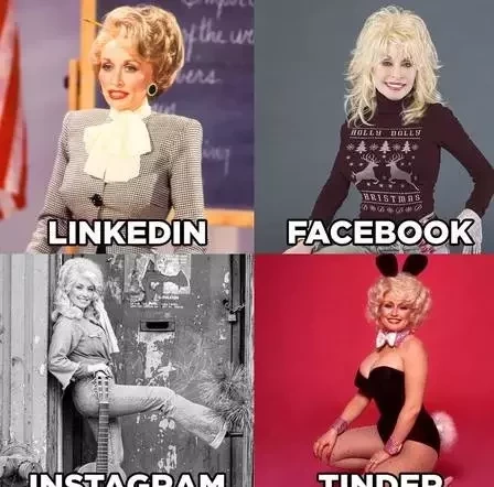 Famosos aderem a nova moda da web:  Facebook, Insta, Tinder e Linkedin - imagem 14464