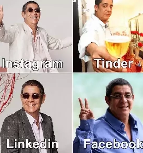Famosos aderem a nova moda da web:  Facebook, Insta, Tinder e Linkedin - imagem 14468