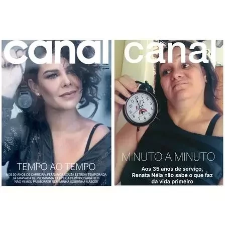 Dona de casa conquista celebridades ao imitá-las em capas de revistas - imagem 13270