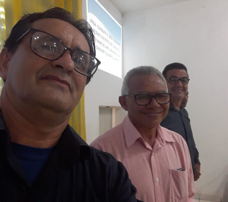 Presidente da Câmara prestigia aniversario da 1° Igreja Batista em Água Branca