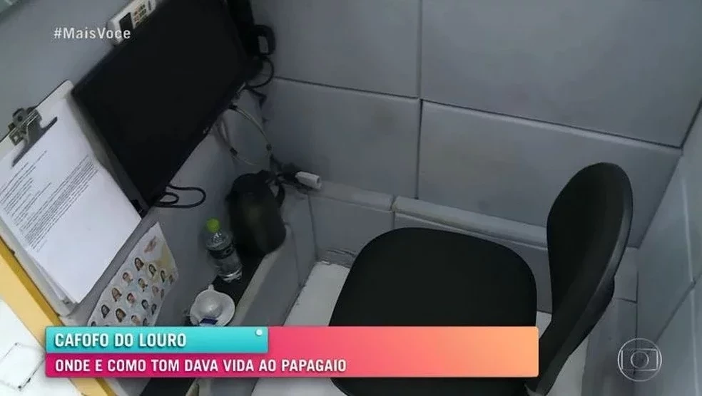 "Mais Você" mostra local onde Tom Veiga ficava como Louro José - imagem 29183