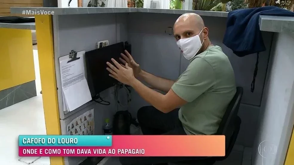 "Mais Você" mostra local onde Tom Veiga ficava como Louro José - imagem 29184