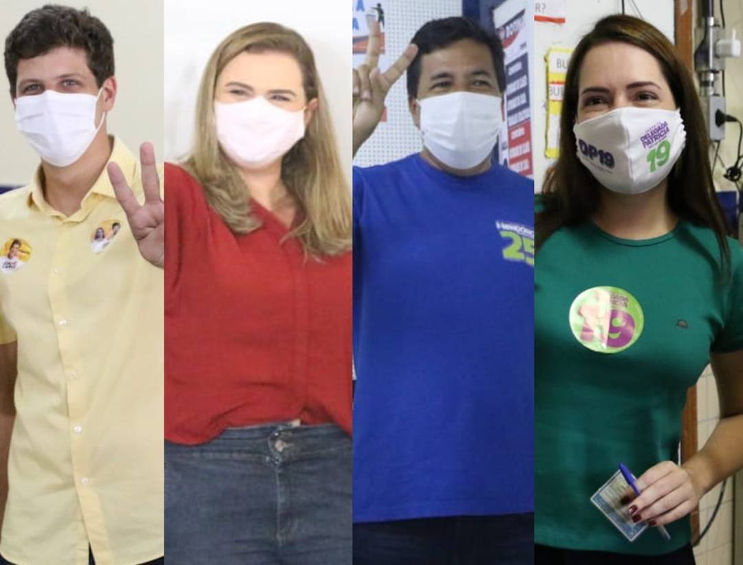 Boca de urna - Ibope Recife: João Campos, 35%; Marília Arraes, 30%; Mendonça Filho, 19%; Delegada Patrícia, 12% - Imagem 1