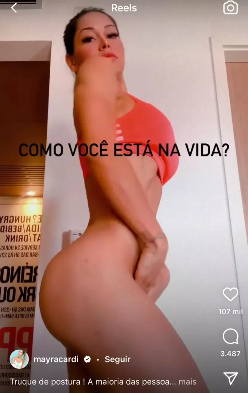 Mayra Cardi tira a calcinha para mostrar 'truque de postura' em fotos - imagem 30930