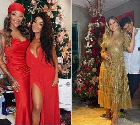 Famosos celebram o Natal  em família e capricham nos looks; fotos