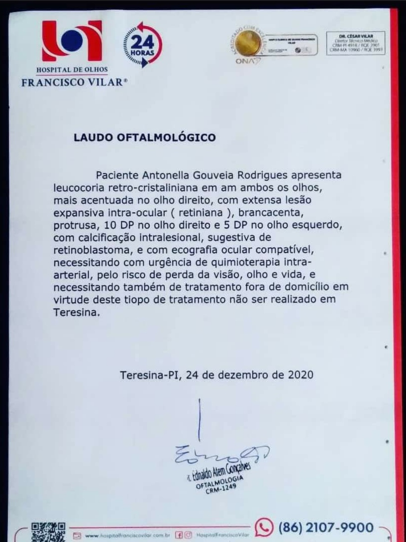Monsenhor Gil cria onda de solidariedade em favor da vida, caso Antonella - Imagem 3