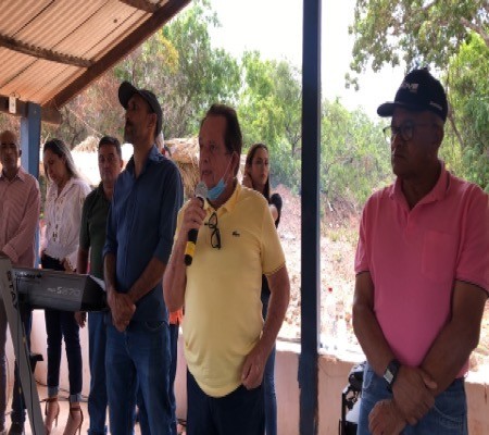 Dr. Wagner entrega estrada na comunidade Maliças