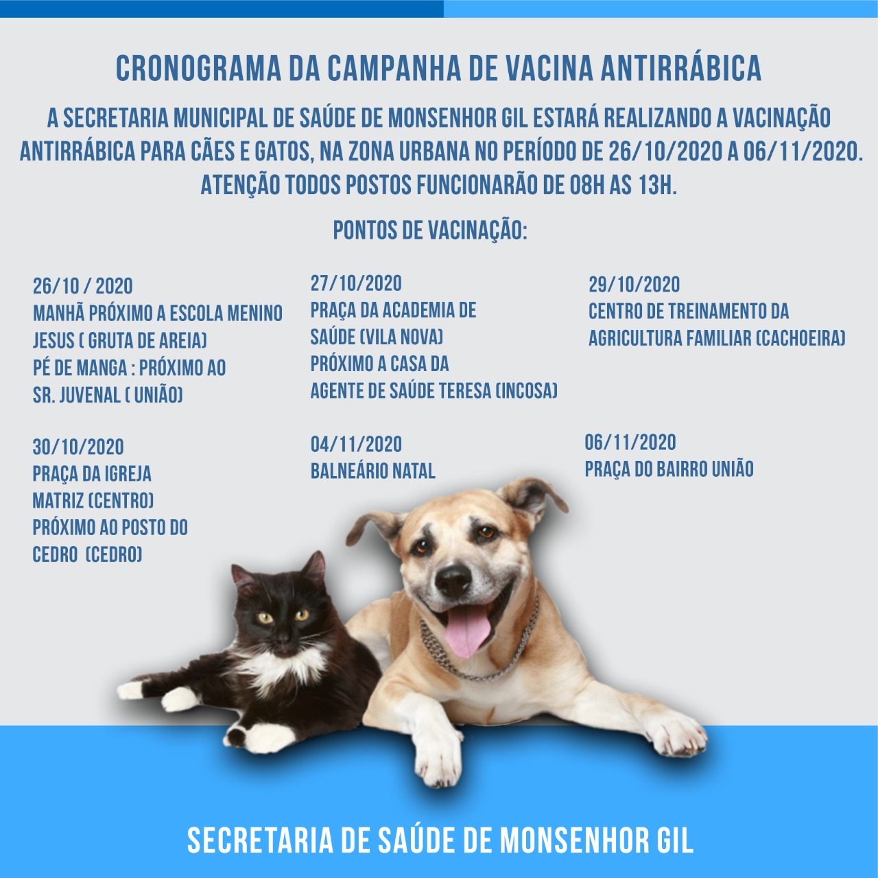 Monsenhor Gil cuida das pessoas e de seus animais também - Imagem 1
