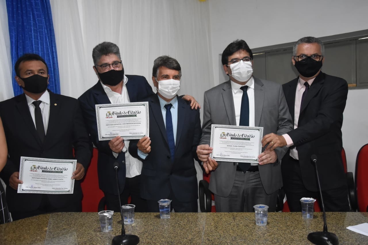 Os novos Monsenhorgilenses escolhidos por meio de projeto de lei dos vereadores do município