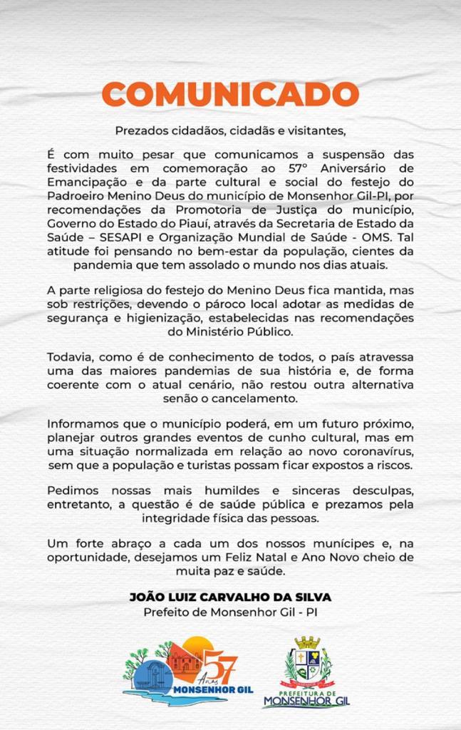 Monsenhor Gil se despede de Rivelino Nogueira, vítima de Covid-19  - Imagem 4