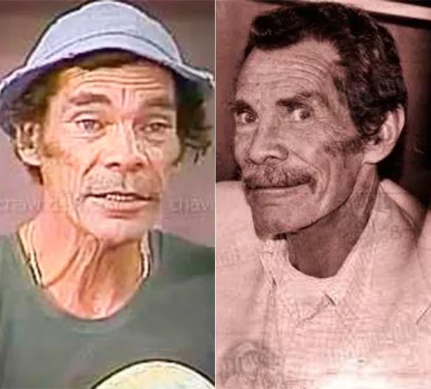Veja e compare os atores de Chaves com e sem caracterização - imagem 14956